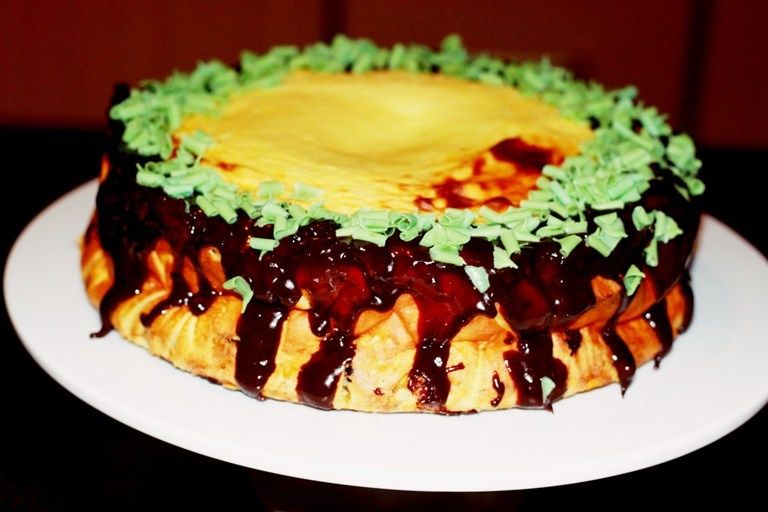 Sernik na płatkach pełne ziarno Sernik na płatkach pełne ziarno