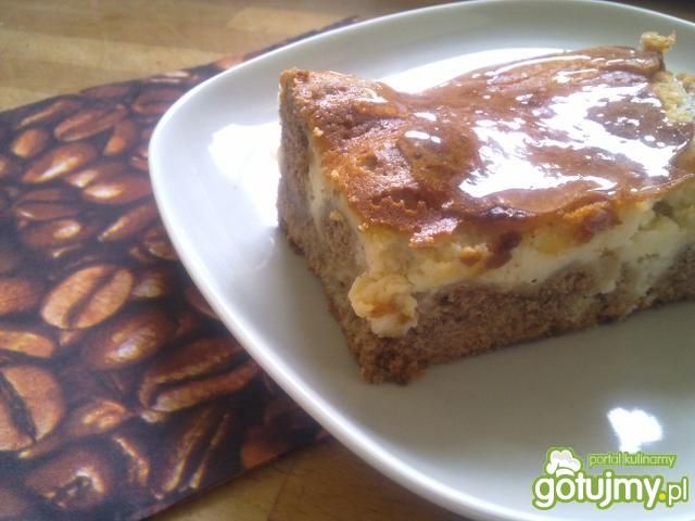 Sernik na spodzie mokka