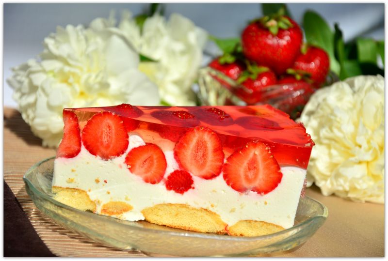 Sernik na zimno Sernik na zimno