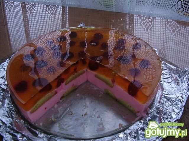 Sernik na zimno-moc galaretek Sernik na zimno-moc galaretek