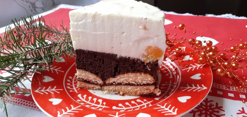 Sernik na zimno usta Adama