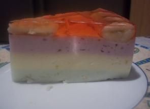 Sernik na zimno warstwowy