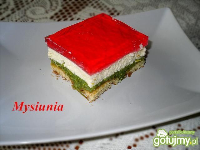 Sernik na zimno z cukiniową masą