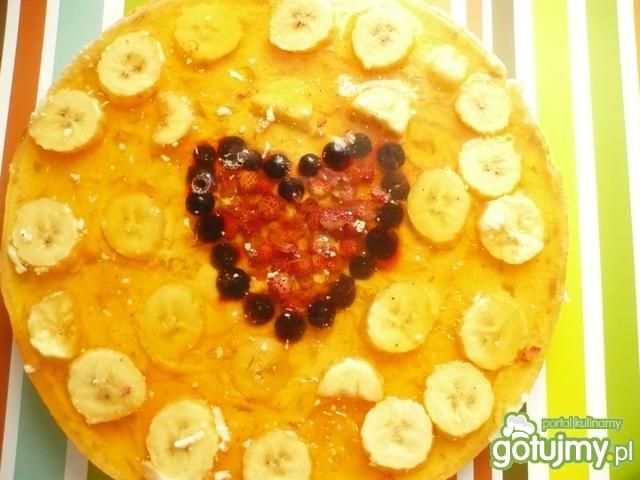 Sernik na zimno z czekoladą