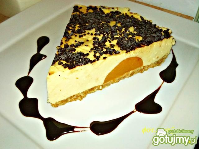 Sernik na zimno z oczkiem