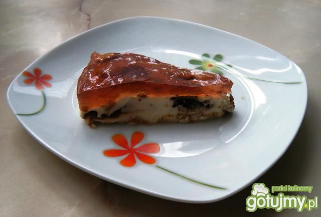  Sernik na zimno z pierniczkami