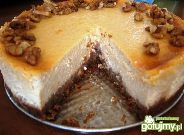 Sernik orzechowy 2 Sernik orzechowy 2