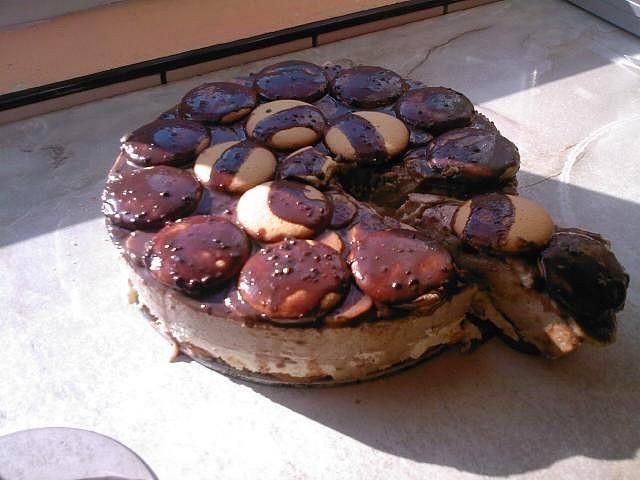 Sernik-pianka bananowy Sernik-pianka bananowy