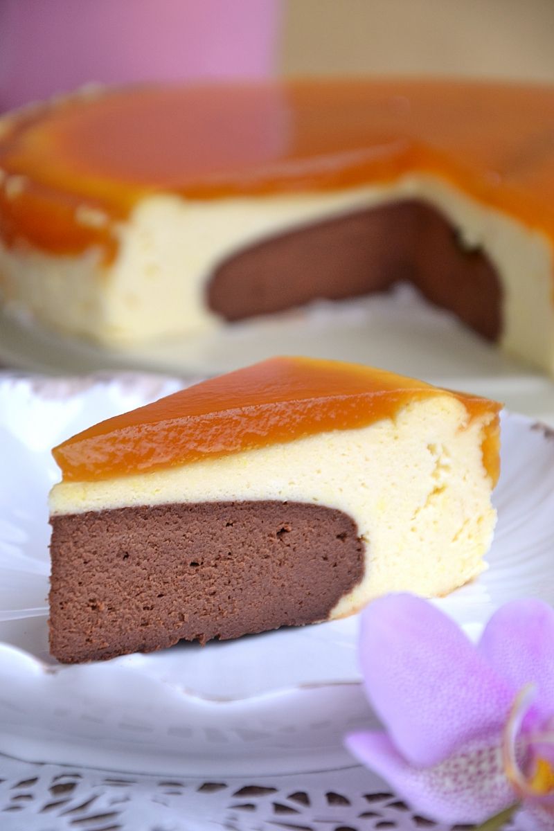 Sernik podwójnie pieczony Sernik podwójnie pieczony