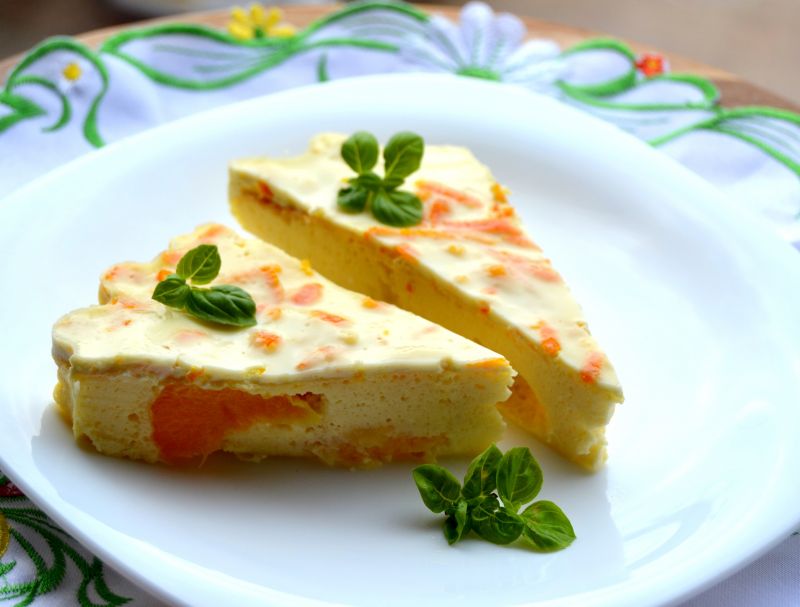 Sernik pomarańczowy
