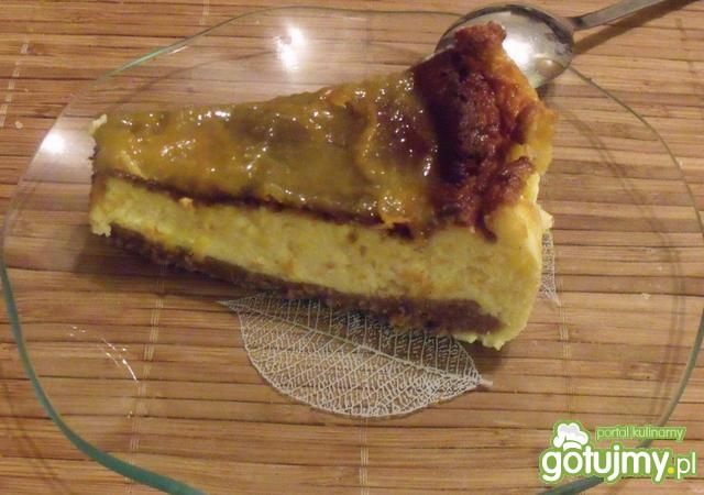 Sernik pomarańczowy