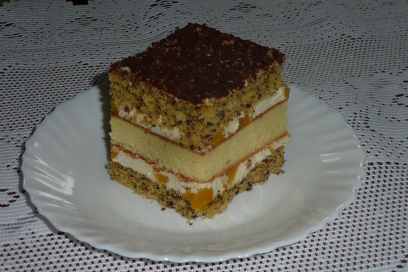 Sernik przekładany Sernik przekładany