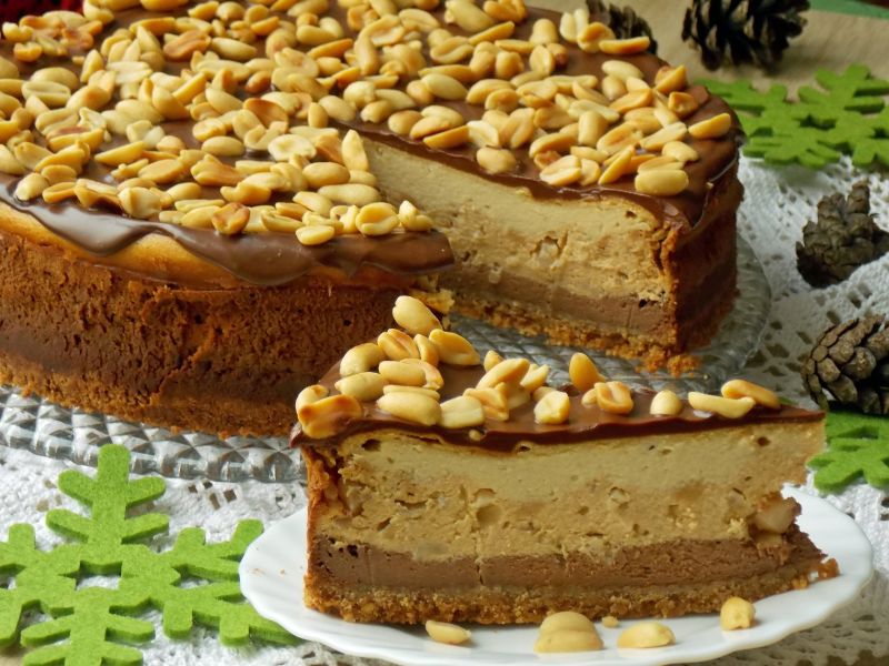 Sernik Snickers Sernik Snickers