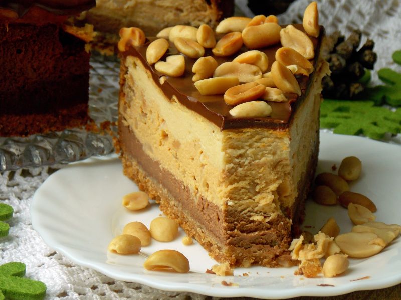 Sernik Snickers Sernik Snickers