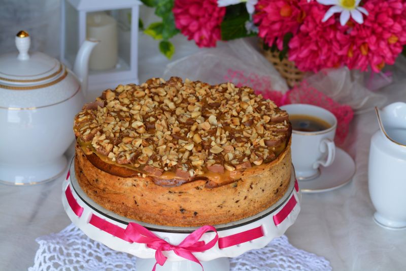 Sernik snickers  Sernik snickers