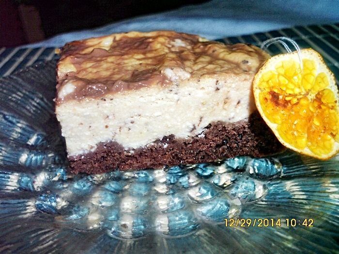 Sernik stracciatella 