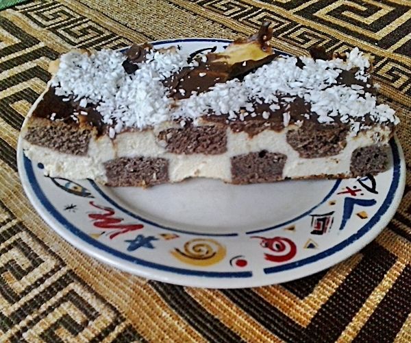 Sernik szachownica 