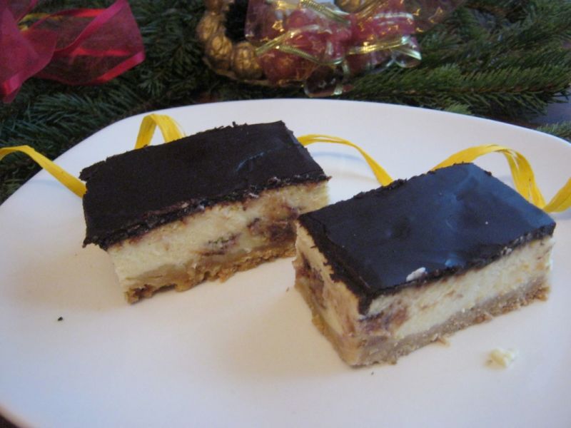 Sernik twix-mars-bounty