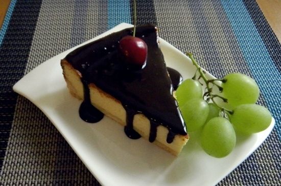 SERNIK wiedeński na kruchym spodzie z polewą