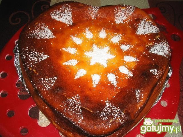 Sernik z advokatem i mandarynkami