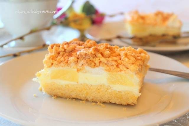 Sernik z ananasem Sernik z ananasem