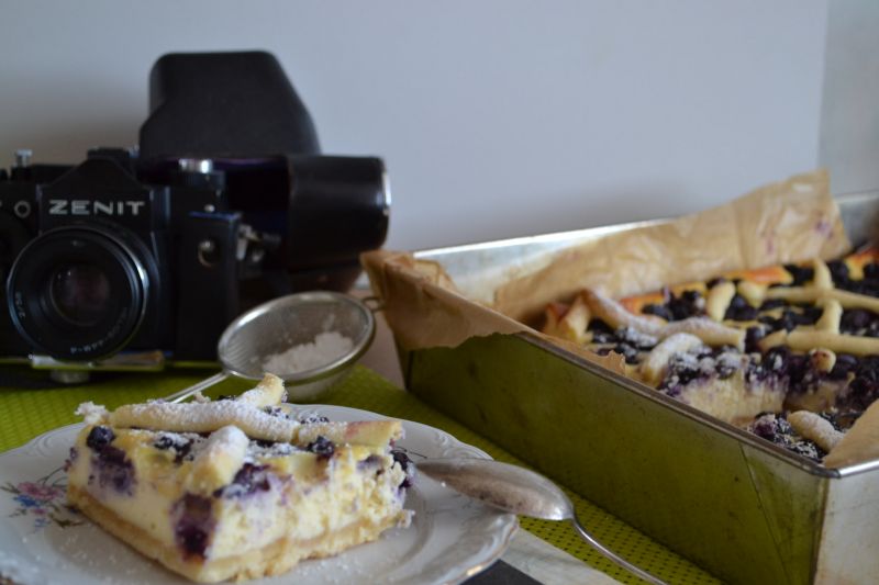 Sernik z borówkami Sernik z borówkami