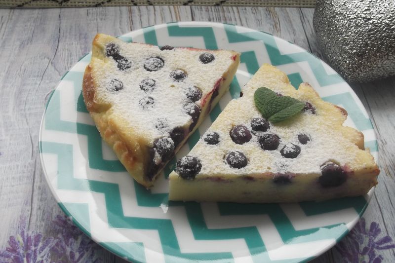 Sernik z borówkami Sernik z borówkami