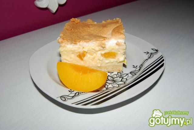 Sernik z brzoskiniami pod chmurką z rosą Sernik z brzoskiniami pod chmurką z rosą