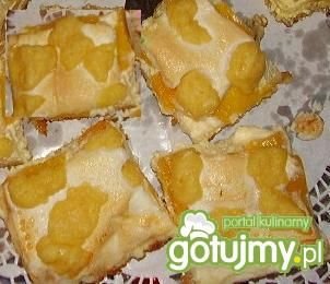 Sernik z brzoskiwniami