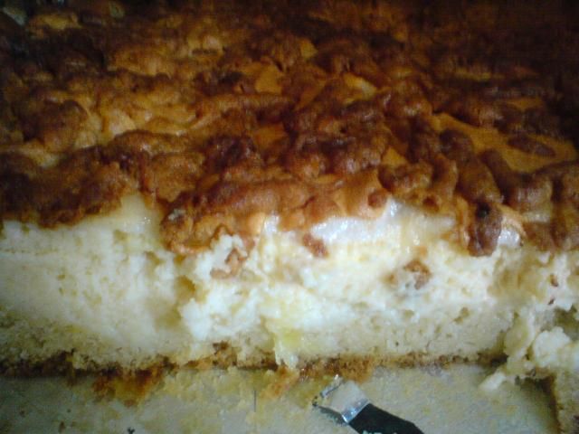 Sernik z brzoskwiniami Sernik z brzoskwiniami