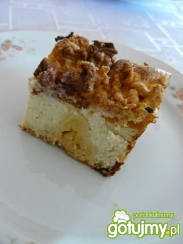 Sernik z brzoskwiniami.. Sernik z brzoskwiniami..