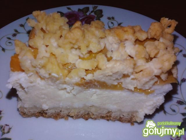 Sernik z brzoskwiniami wg ewelina.mn