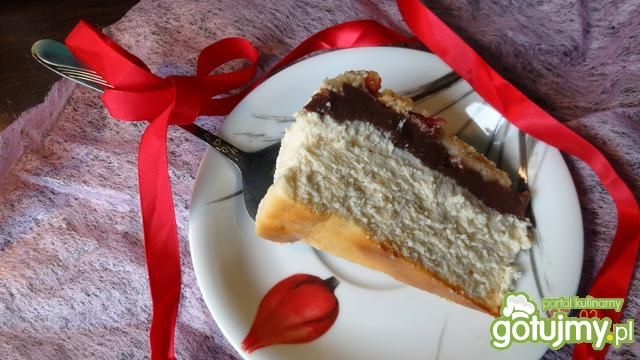 Sernik z budyniem 2 Sernik z budyniem 2