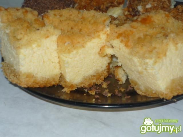 Sernik z ciastem kruchym wg Gosi Sernik z ciastem kruchym wg Gosi