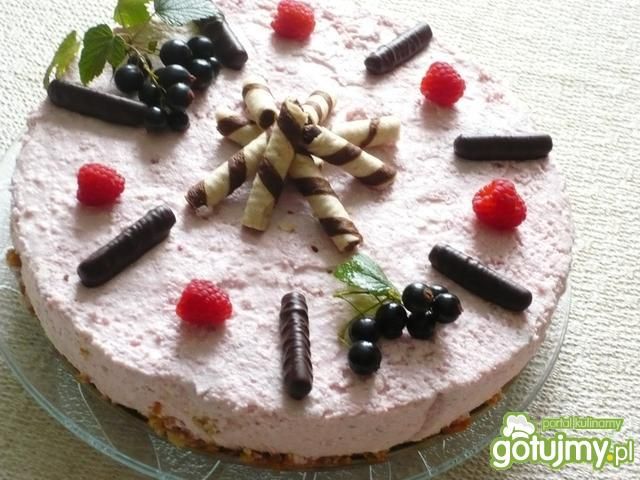 Sernik z czerwonej porzeczki Sernik z czerwonej porzeczki