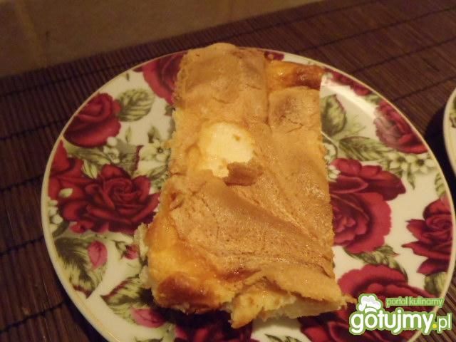 Sernik z foremki bez ciasta