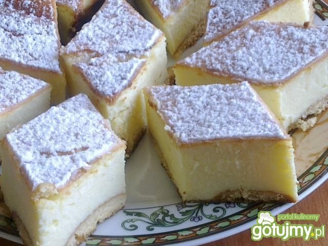 Sernik z jogurtem naturalnym  Sernik z jogurtem naturalnym