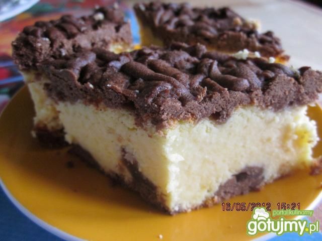 sernik z kakao Lucyny sernik z kakao Lucyny