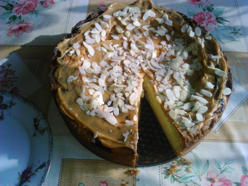 Sernik z karmelem  Sernik z karmelem