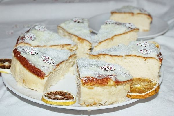 Sernik z  kropelkami rosy  Sernik z  kropelkami rosy