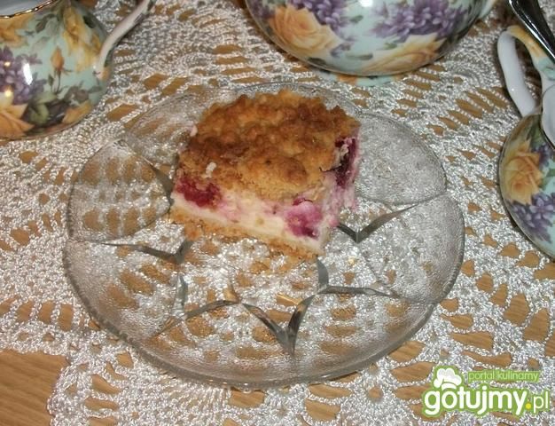 Sernik z malinami Sernik z malinami