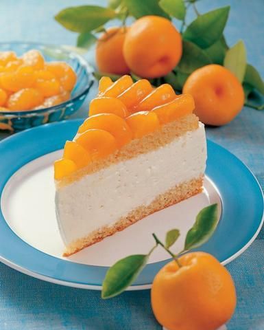 Sernik z mandarynkami