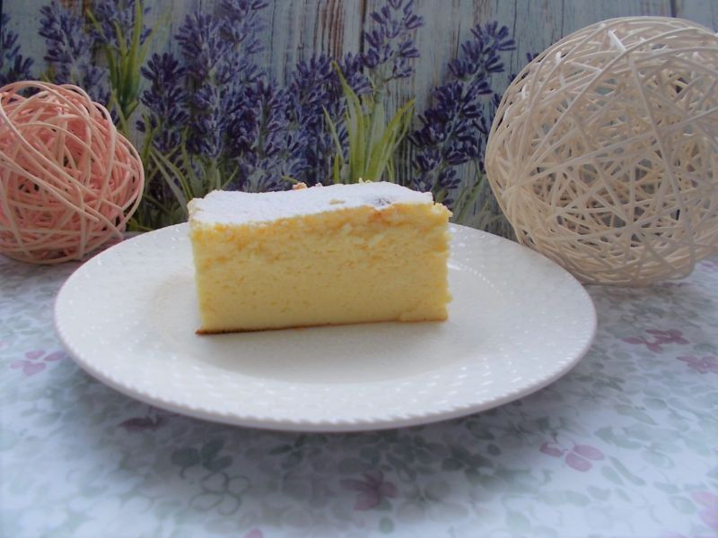 Sernik z mleczkiem zagęszczonym