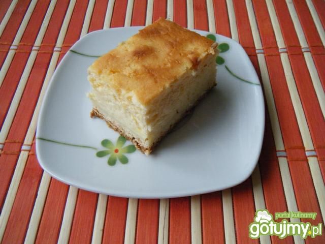 Sernik z mlekiem w proszku Sernik z mlekiem w proszku