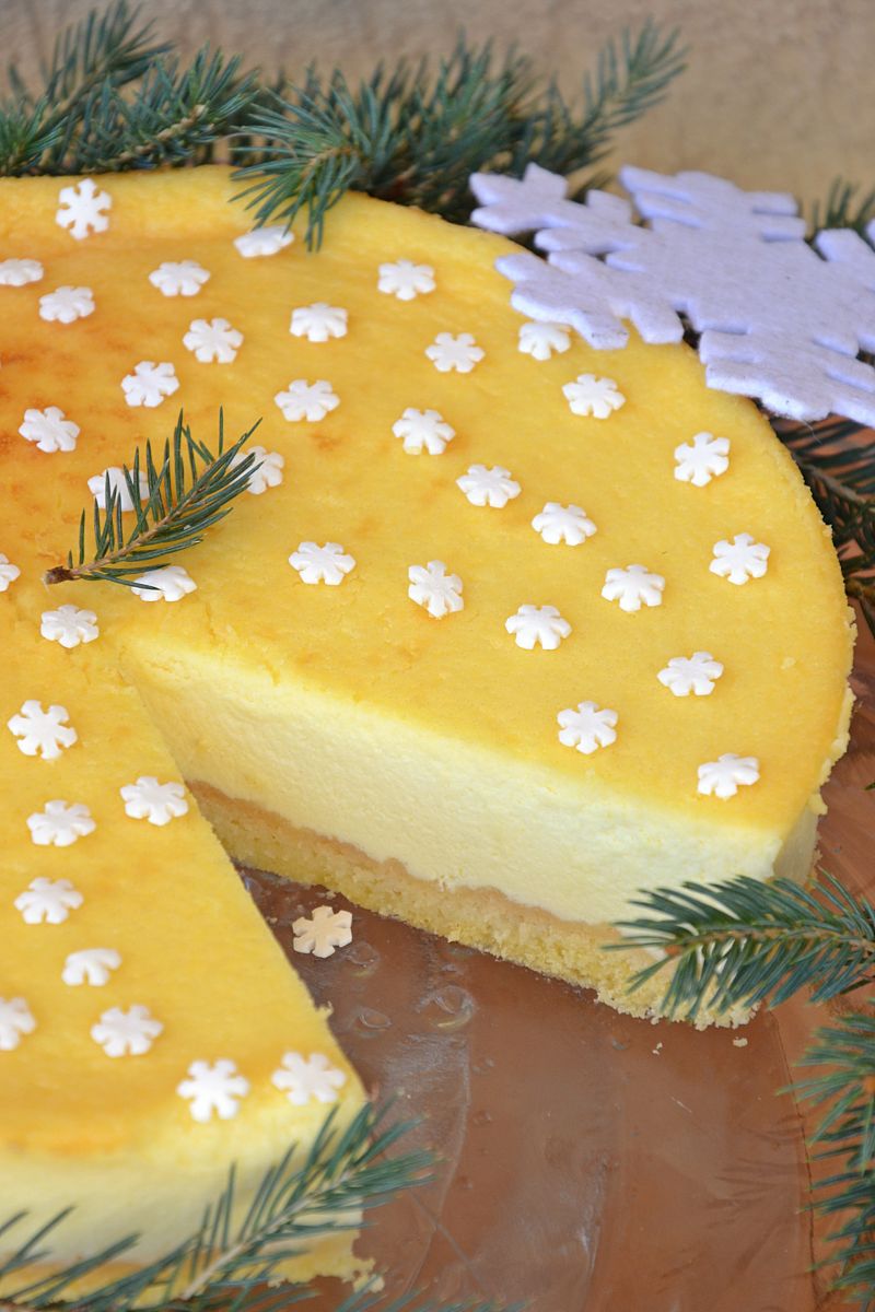 Sernik z mlekiem w proszku Sernik z mlekiem w proszku