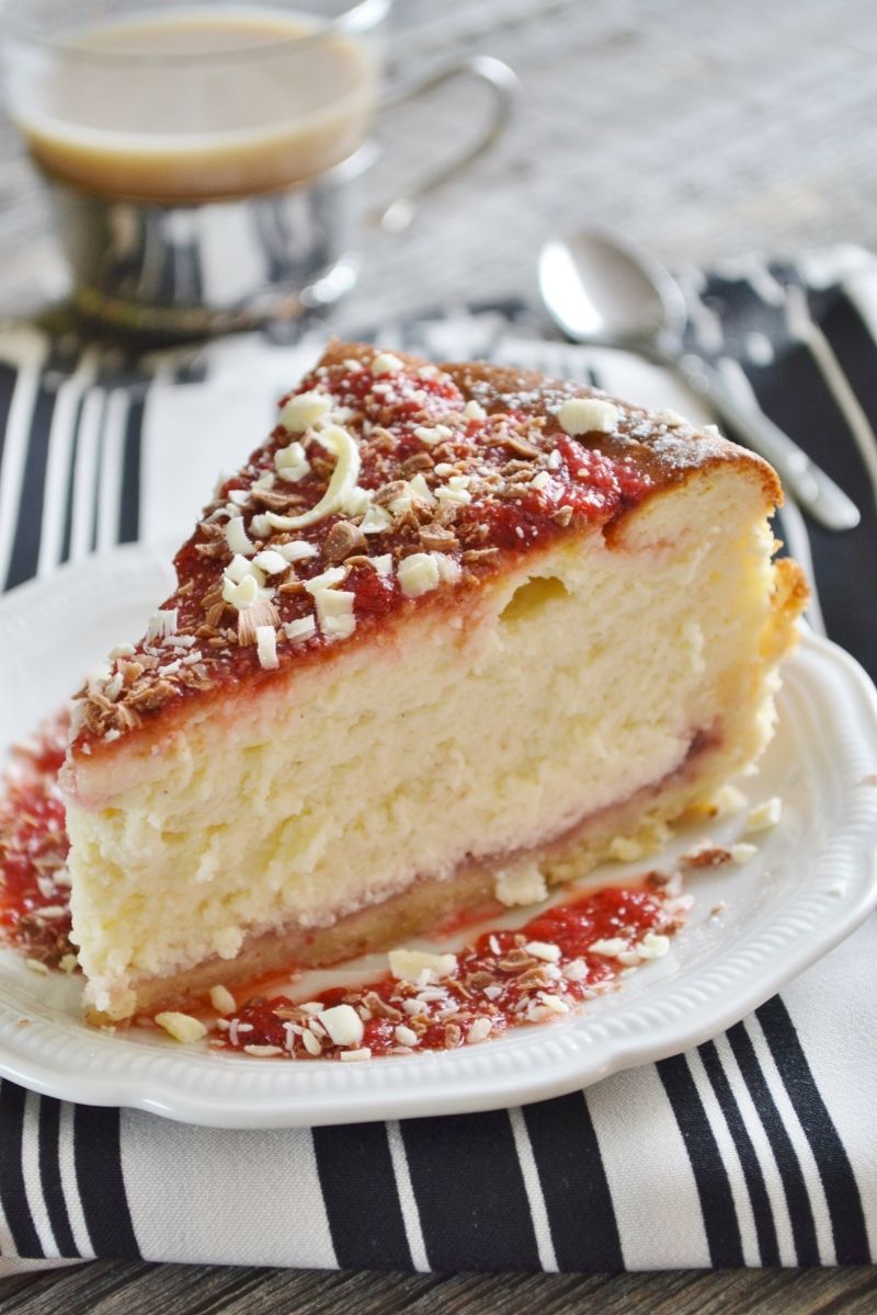 Sernik z musem a'la Panna Cotta