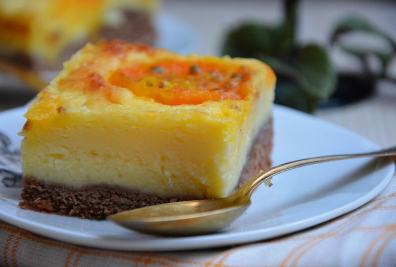 Sernik z owocem kaktusa Sernik z owocem kaktusa