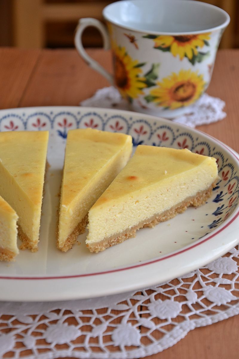 Sernik z palonym masłem