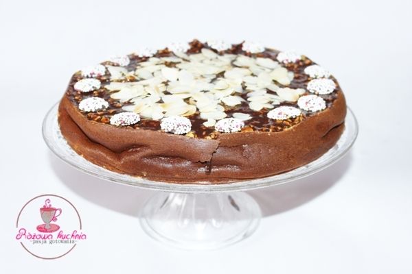 Sernik z pastą pomarańczową Sernik z pastą pomarańczową