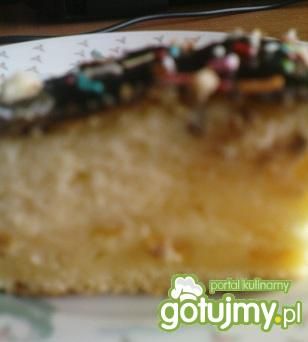 Sernik z polewą Sernik z polewą